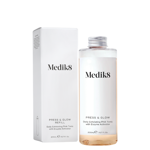 Beautique Salon - Medik 8 - press & glow - daily exfoliating pha tonic 200 ml